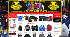 Desktop Screenshot of a1apparel.com.au